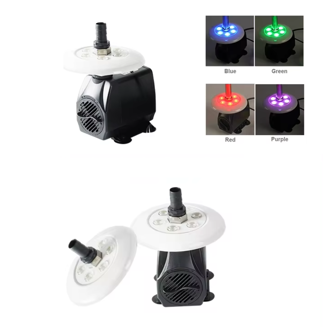 15W LED Fountain Water Landscape Lighting Swimming Ambient Lamp Multi RGB Color Changing Pump Pool Lights LED Underwater Light