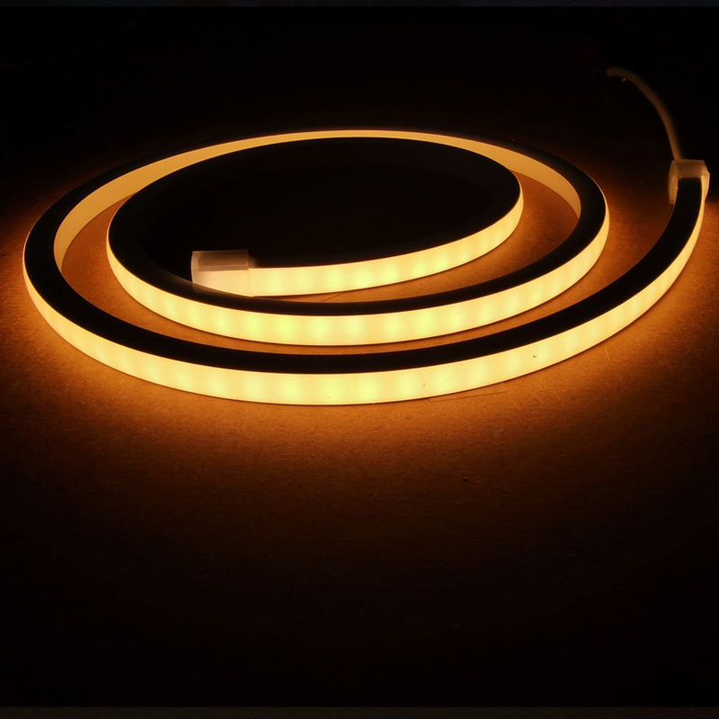Indoor Outdoor Holiday Christmas Warm White Wifi Smart Flexible Neon Strip Rope Light