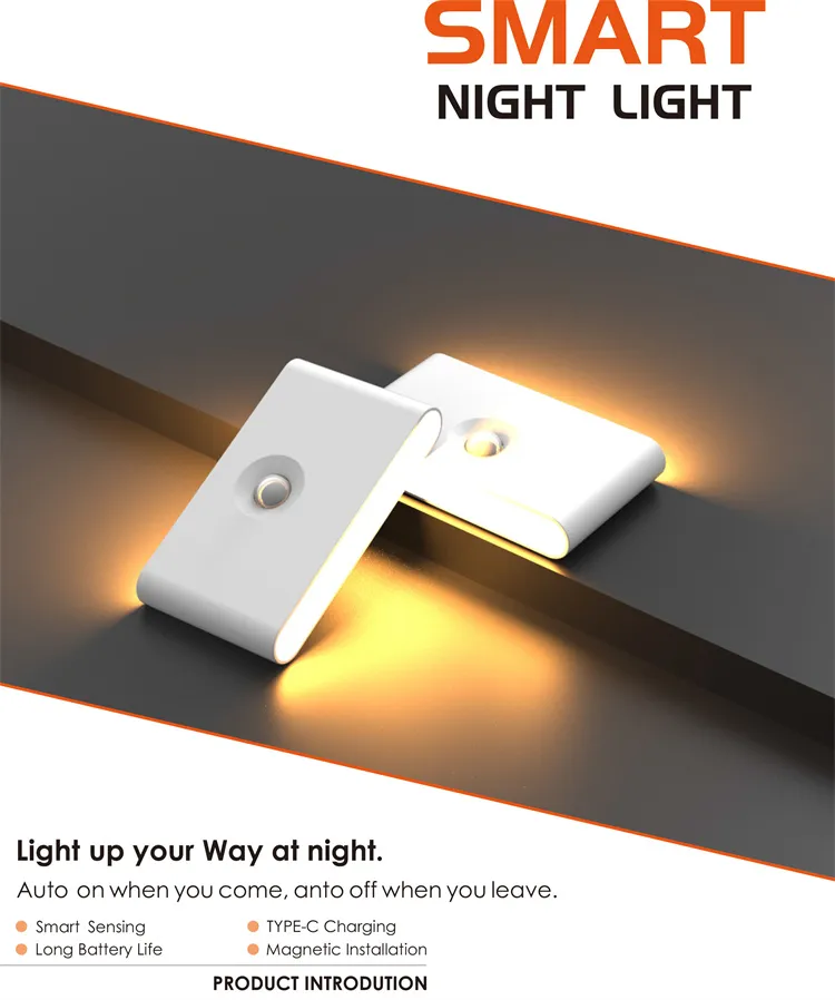 PIR Human Sensor Wall Lamp