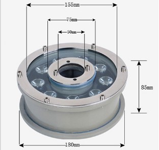12W LED Fountain Light