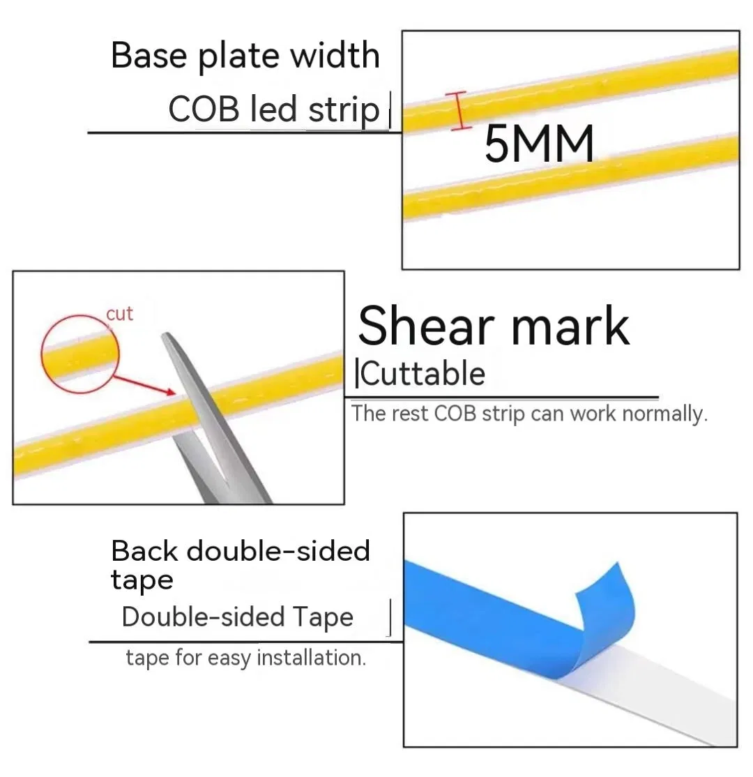 Low Power Consumption Bright Light Bar for Display Cabinet Fill Lighting