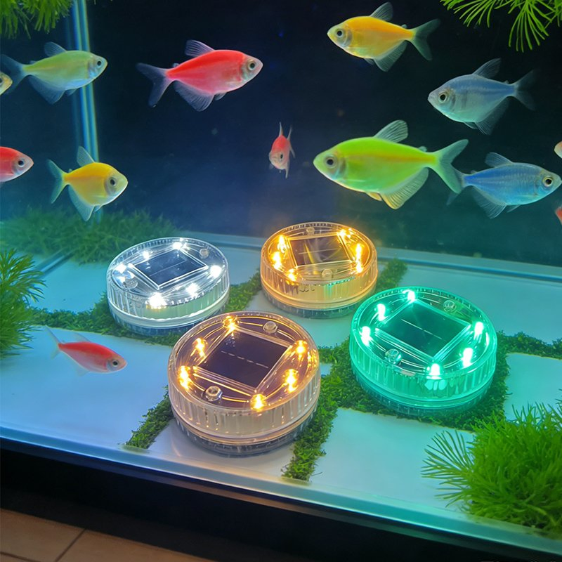 Submersible RGB LED Color Changing Lamp Solar Powered Decorative Floating Pool Lights for Swimming Pools Gardens Ponds