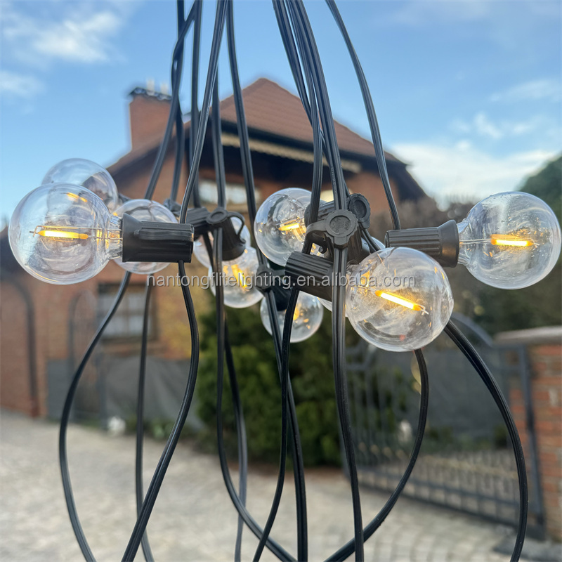 10m 25ft Hot Sale Waterproof Garland Festoon Lights Outdoor LED Light String