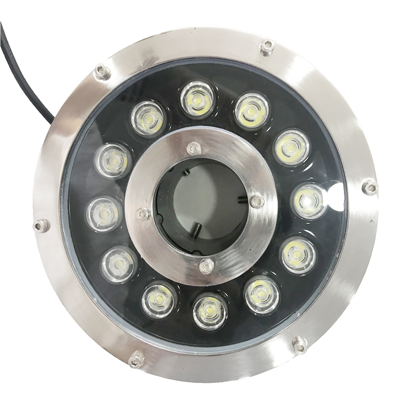 OEM IP68 Swimming Pool Pond Fountain Lighting 12V 24V RGB DMX Control Submersible LED Underwater Lights