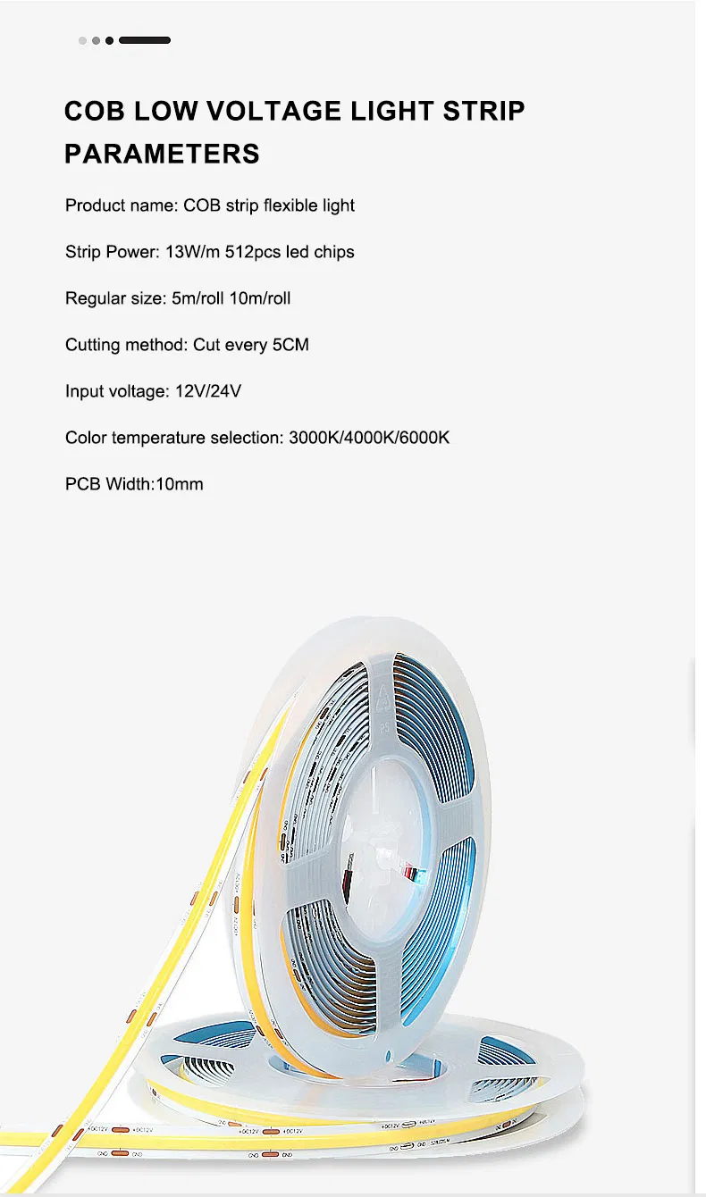 COB LED Strip Structure