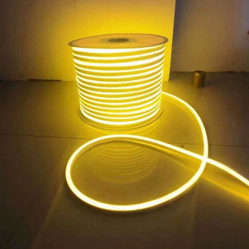 IP67 Linear Banda Led Neon 220v Smd2835 Cuttable Outdoor Led Rope Lights Dome 8x16mm Neon Rope Light Led Neon Flexible