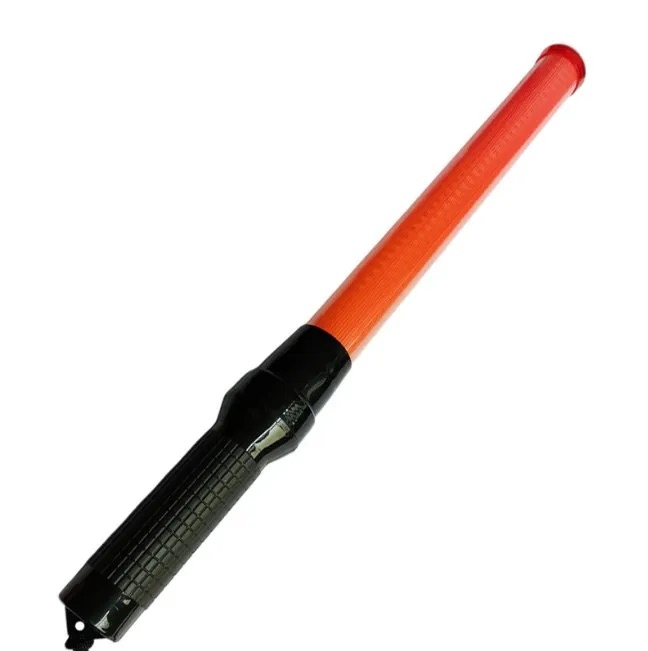Road Safety Control LED Portable Flashlight Wand Rechargeable Multi-Function Light Traffic Baton