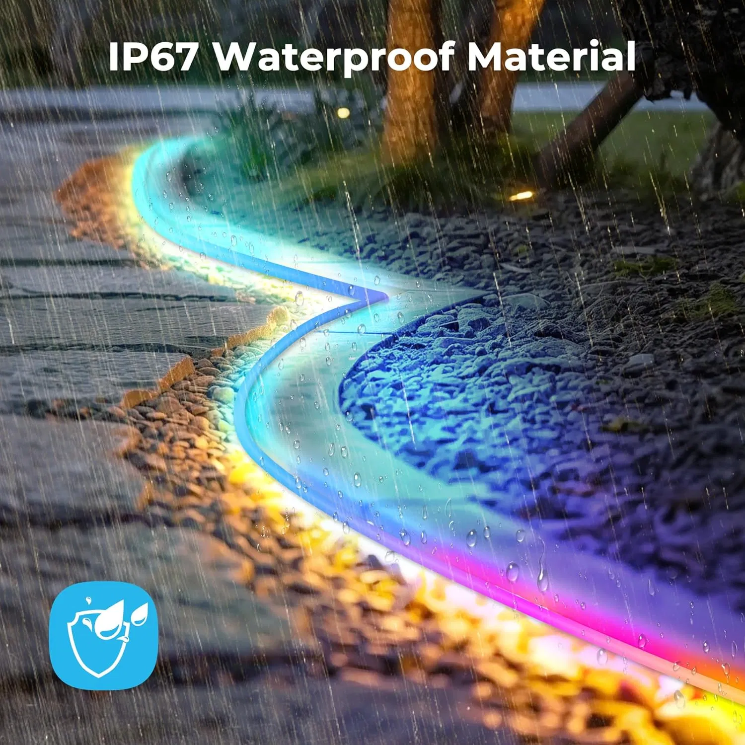 IP67 Outdoor RGB Color Changing LED Neon Lights Waterproof