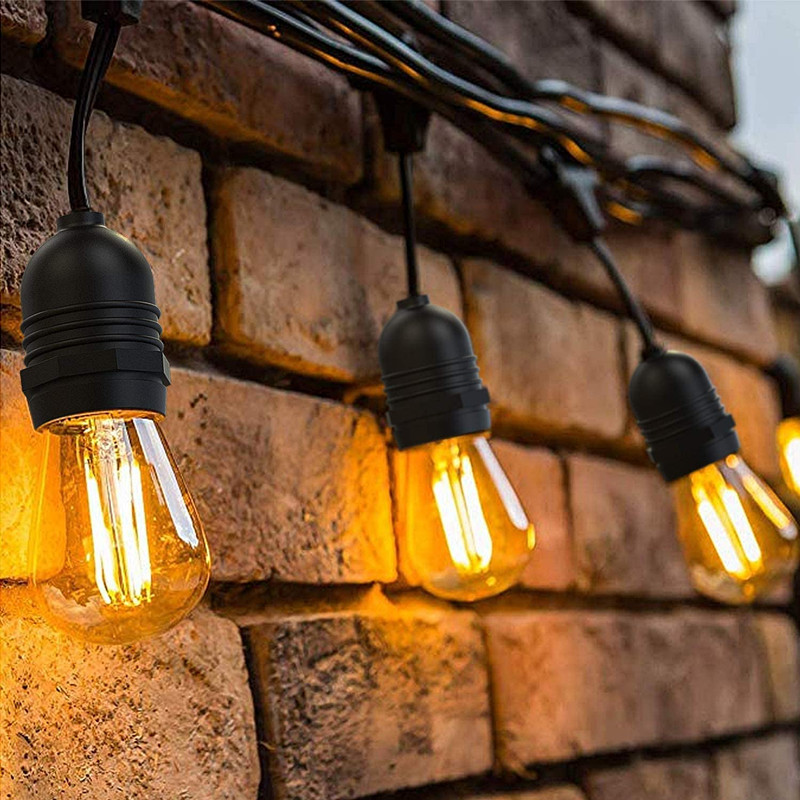 Outdoor String Lights Display