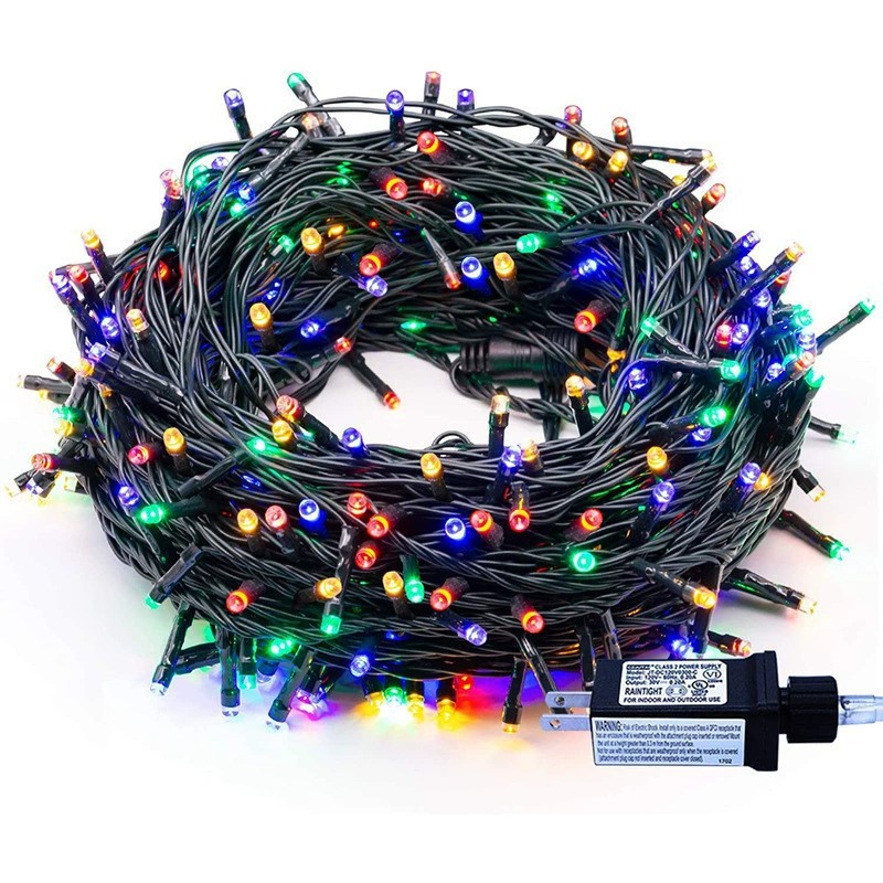50M 100M Christmas Lights Decorative LED String 24V Outdoor Waterproof Garland Fairy Light for Marry Holiday Garden Street Lawn