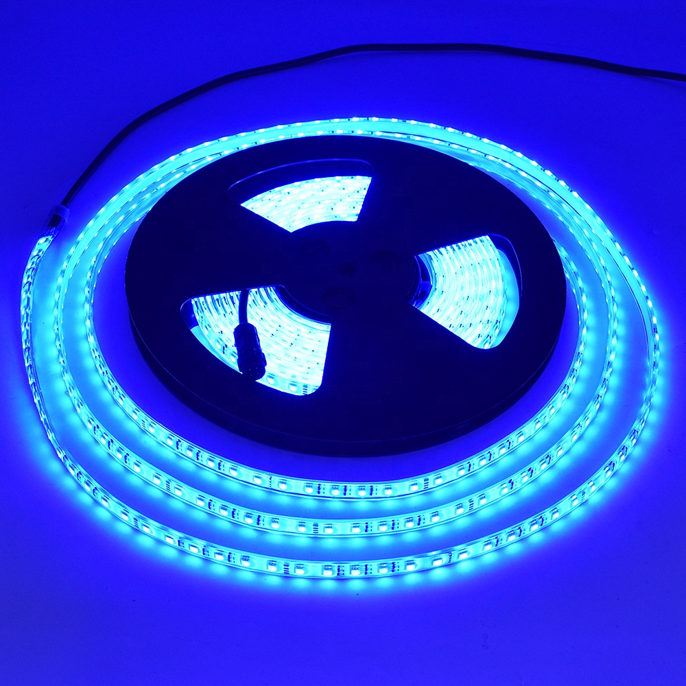 Flexible RGB LED Submersible Light Bar DC24V PU Encased IP68 Waterproof for Swimming Pools Fountains and Ponds