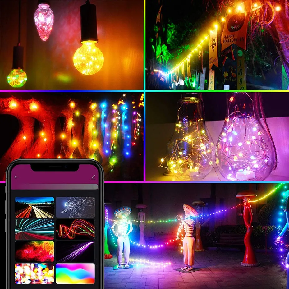 100LEDs Rgbic