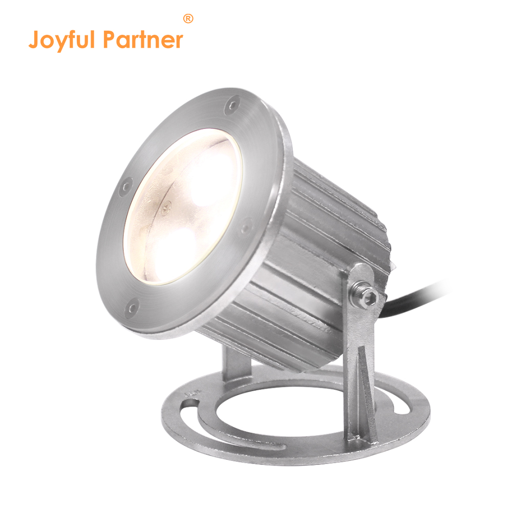 High Brightness Underwater Spot Light Ip68 Waterproof Rgb Led Underwater Stainless Steel Submersible Fountain Lighting