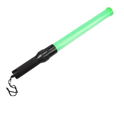 Multifunction Traffic Wand with Flashing Dry Battery Light Safety Signal LED Traffic Baton Light