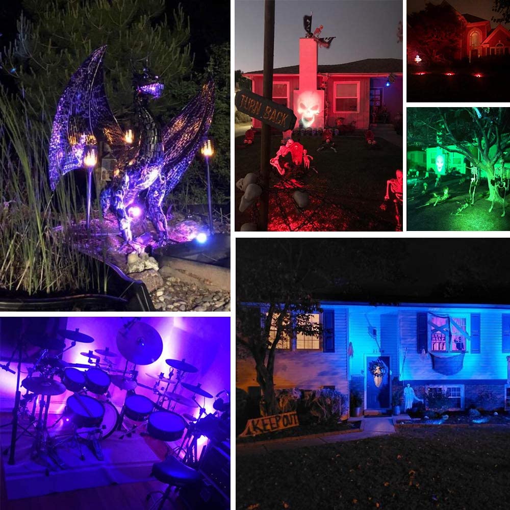 skynuo Outdoor Water Fountain Equipment Lamp Water Fountain Light LED Underwater Submersible Aquarium Spot Light