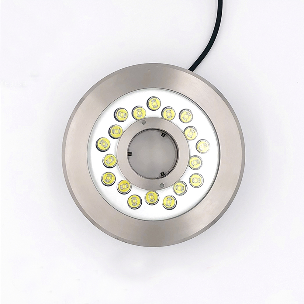 16 Colors RGB DMX512 IP68 Submersible Led Pool Lights Underwater LED Night Pond Nozzle Fountain Light for Small Fountains
