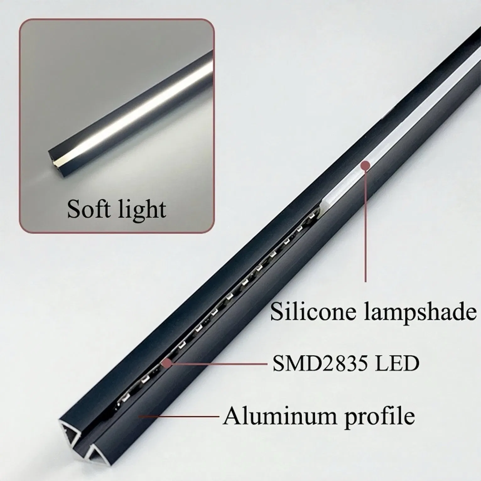 Energy-Efficient 12V LED Triangle Light Bar for Cabinets