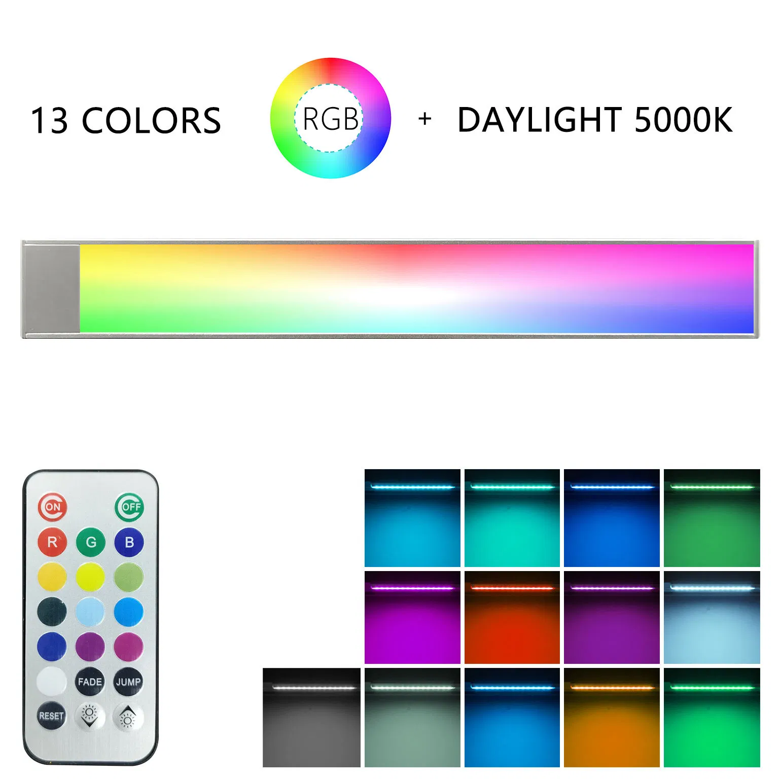 Battery Operated Lights Kitchen Under Cabinet Lighting USB Rechargeable Magnet LED Lights