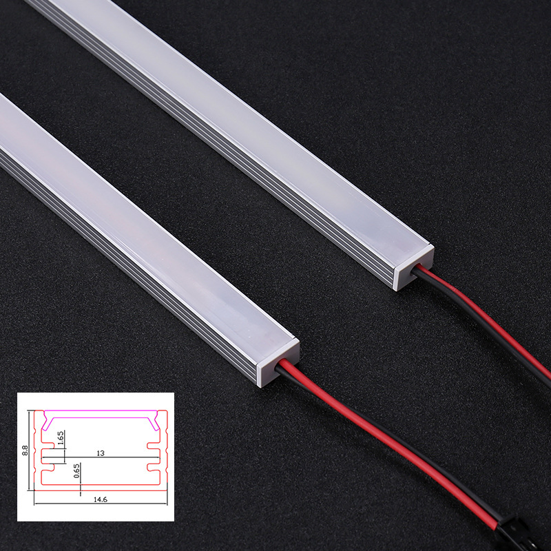 Aluminum Profile 12/24V Power Magnetic Guide Rail for LED Light Bar Cabinet DC Flexible Power Track