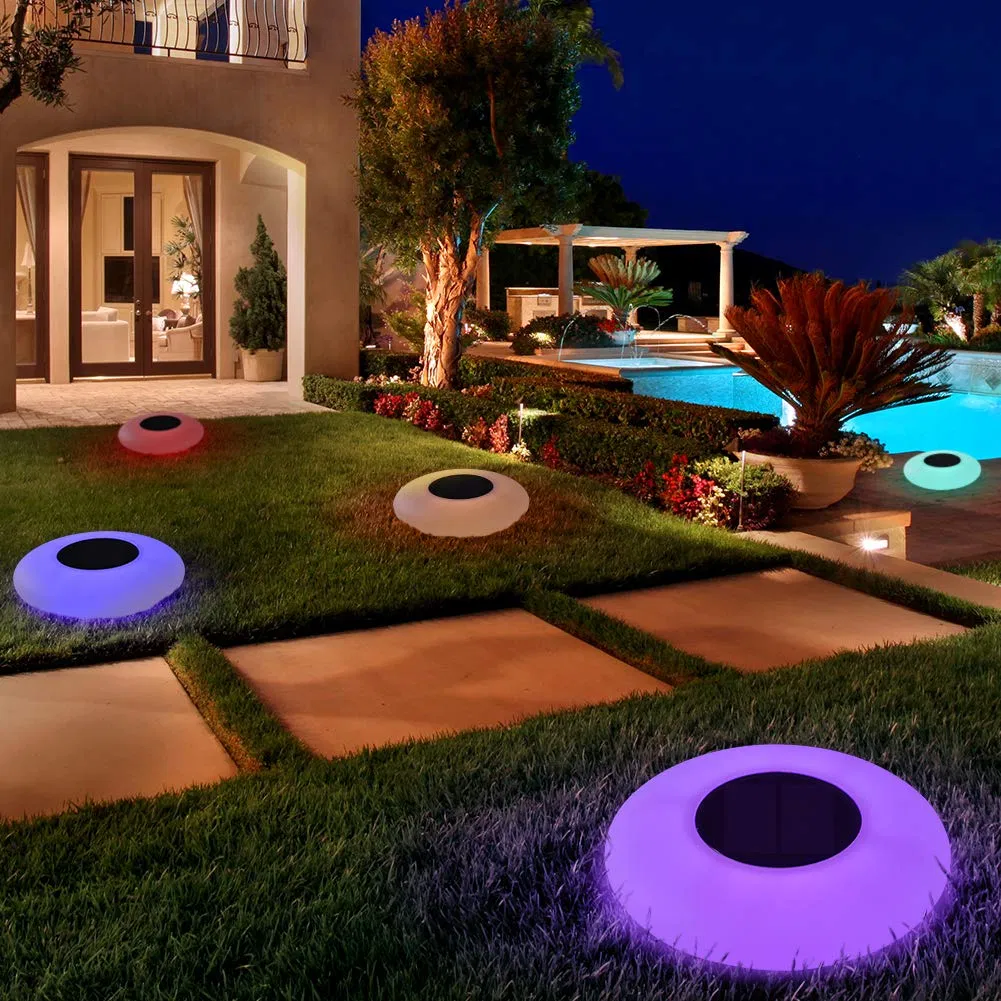 Solar RGB Decoration Lamp LED Pond Swimming Pool Floating Light