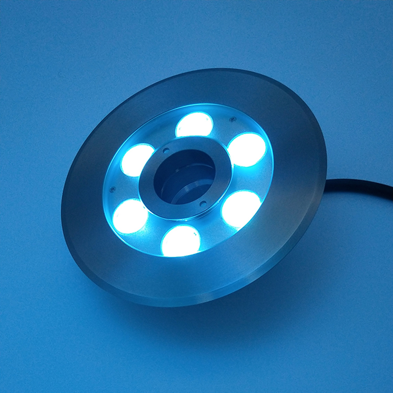RoHS IP68 Waterproof Stainless Steel 24VDC LED Pool Underwater Water Jet Fountain Lights