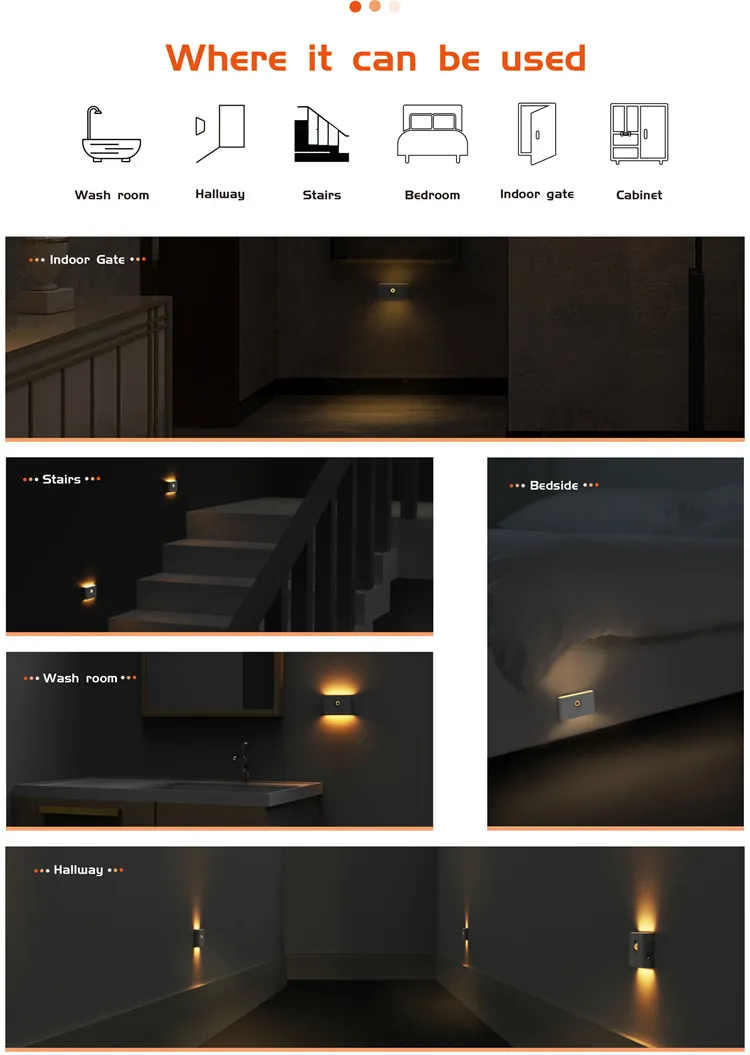 LED Bed Night Lamp