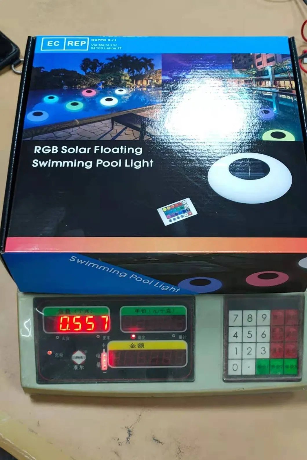 Solar LED Floating Light Detail 7