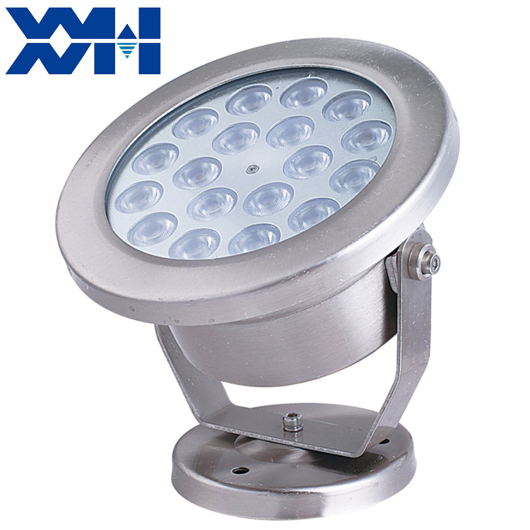 Waterfall Outdoor Dance Music Water 120v Dimmable Rgb Color Changing Underwater LED Fountain Light for Pond Landscape Decoration