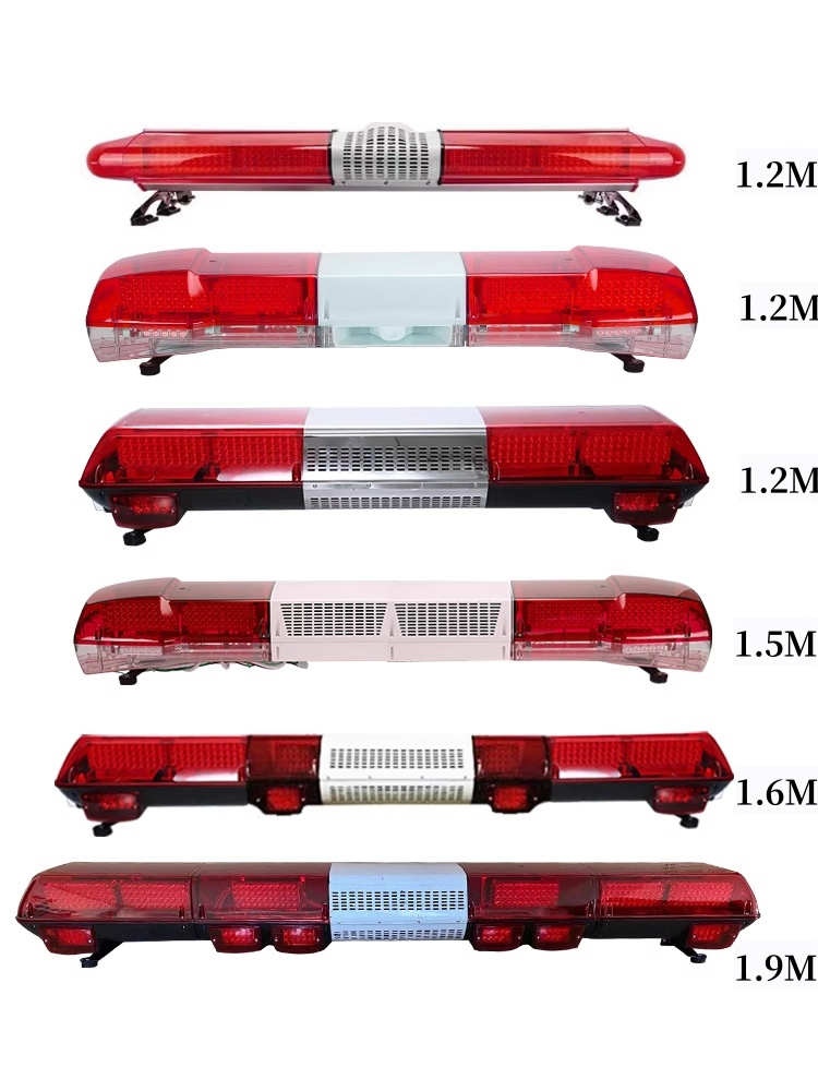 Warning Flashing Emergency Light Bar Flashing