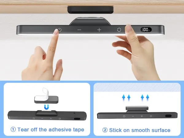 5W LED Rechargeable Touch Light Bar 4