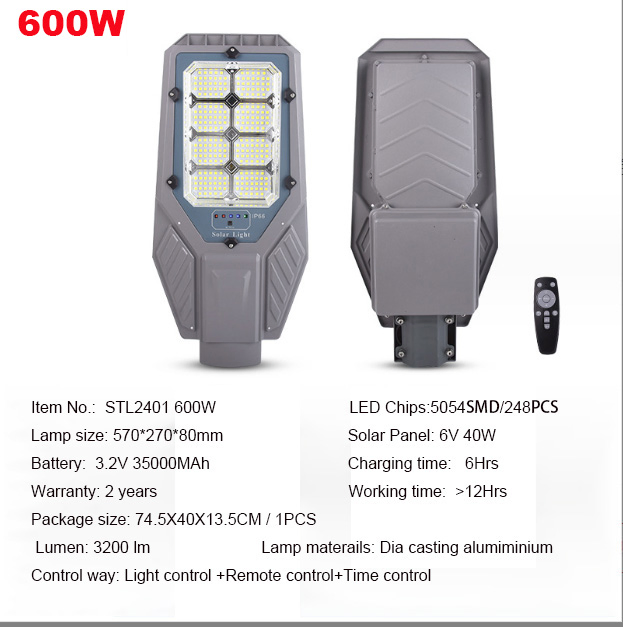 Wholesale Best Price 300W 400W 600W 800W Outdoor Deck Energy Powered Panel Flood Motion Sensor Road Battery Garden Wall LED Camping Solar Street Light