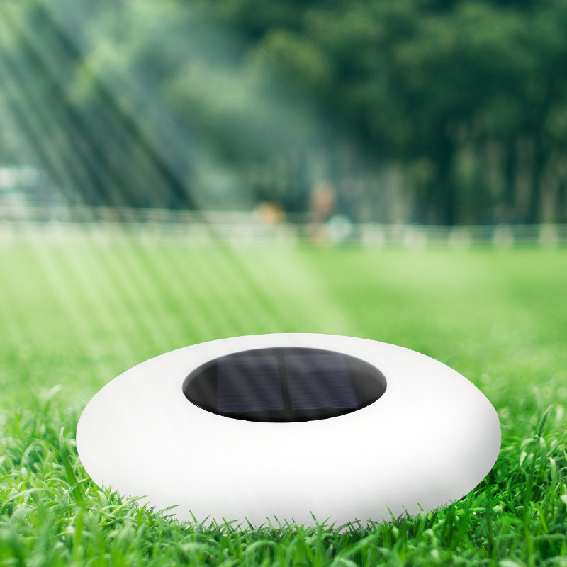 Solar LED Floating Light Colorful UFO Light Outdoor Waterproof Remote Control Lawn Light Pool Light
