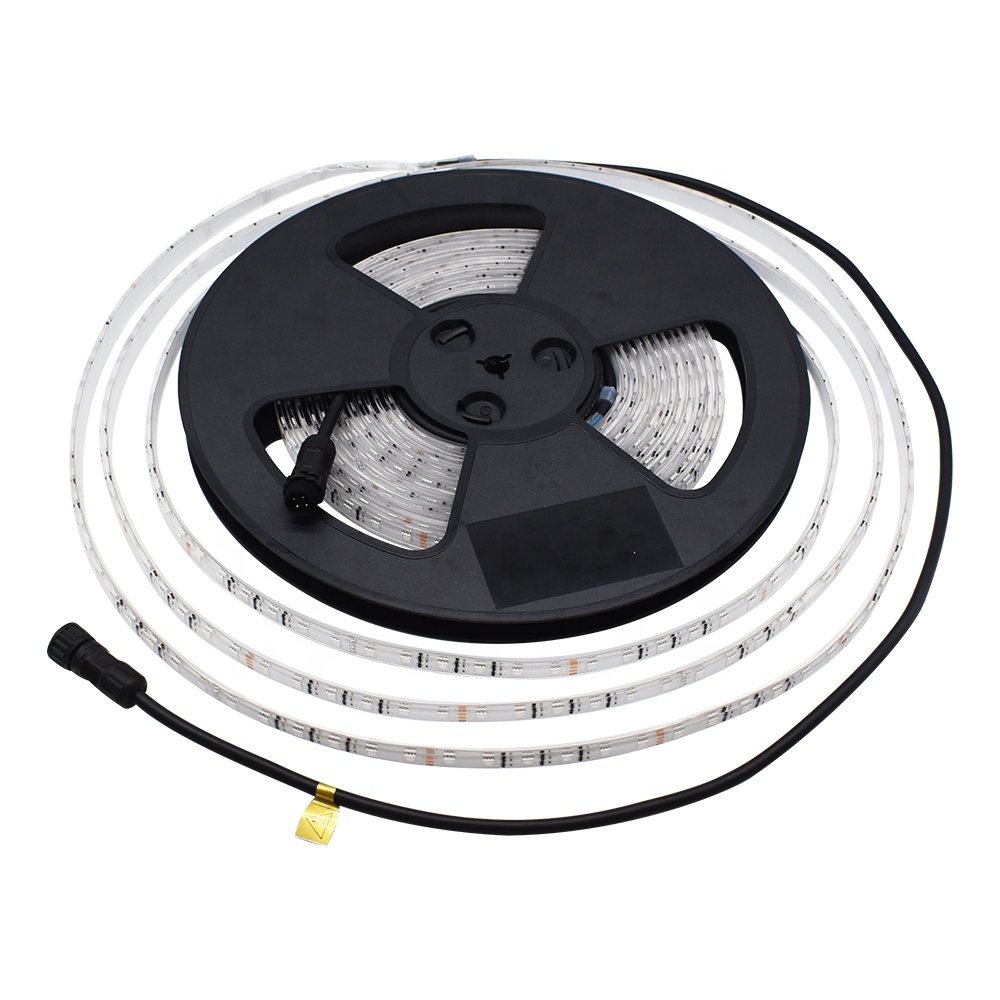 Flexible RGB LED Submersible Light Bar DC24V PU Encased IP68 Waterproof for Swimming Pools Fountains and Ponds