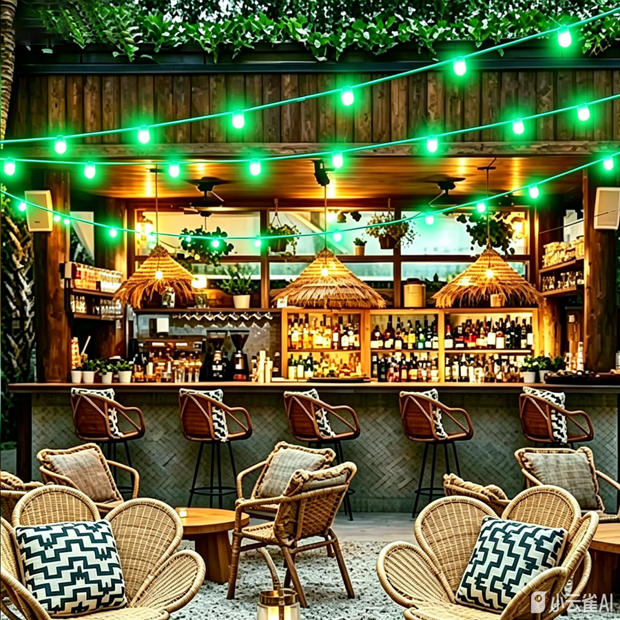 High Bright LED String Lights Weatherproof Green Wire Fairy String Lights Indoor Outdoor Garden Patio Christmas Decorative Light