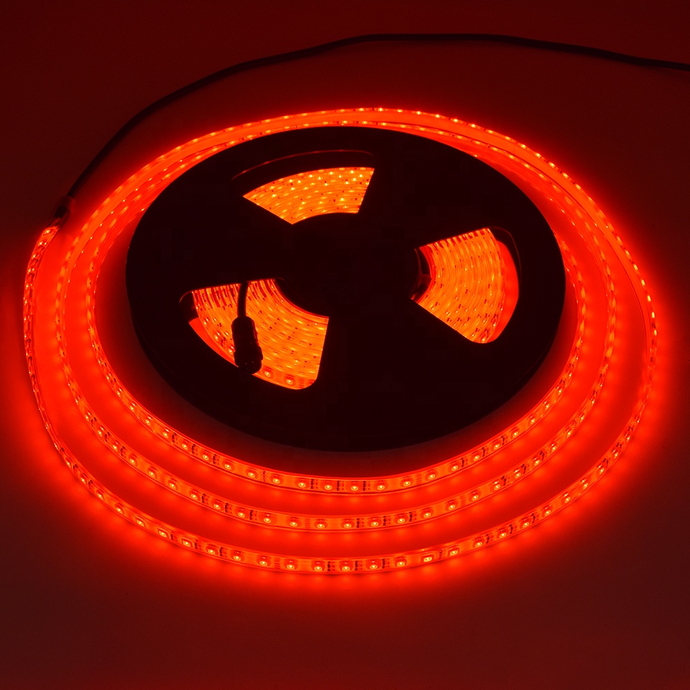 Flexible RGB LED Submersible Light Bar DC24V PU Encased IP68 Waterproof for Swimming Pools Fountains and Ponds