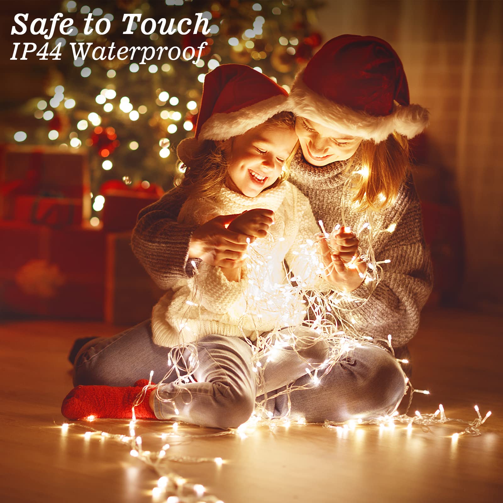 Warm White LED Fairy String Lights, Plug-in Clear Wire Twinkle Lights for Christmas Tree Patio Garden Wedding Decor (Wholesale)