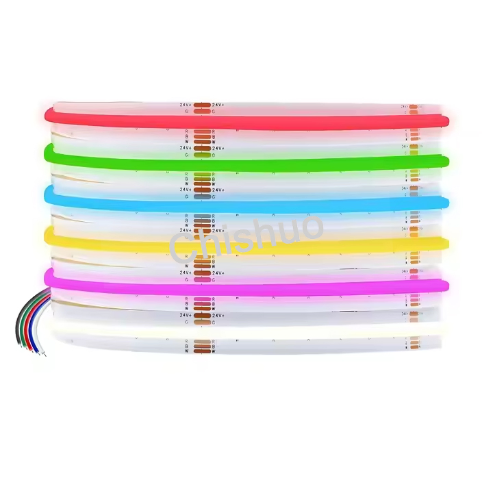 Outdoor Patio LED String Lights Waterproof RGBW COB LED Strip Light