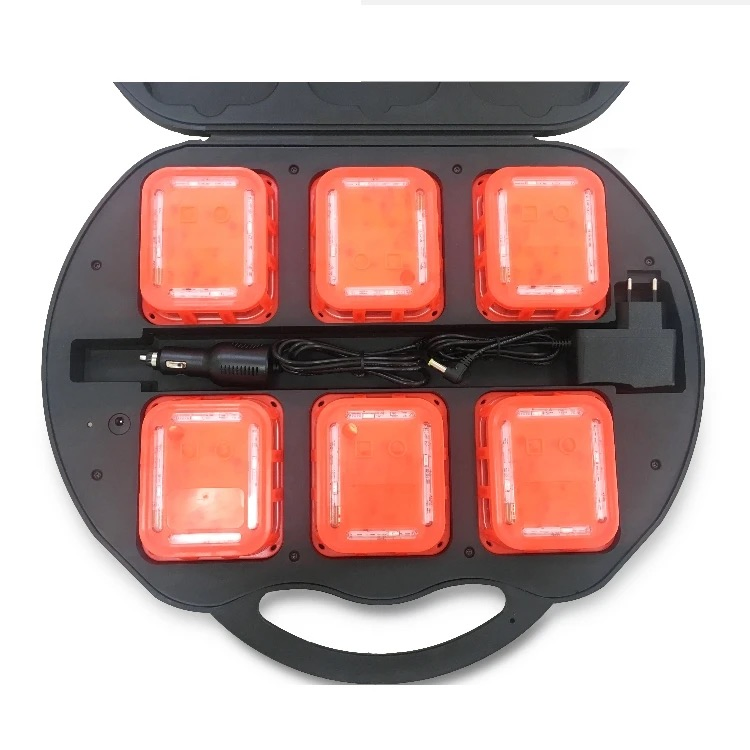 Hot Sale Magnetic Strobe Warning Light Road Flares Flashing Roadside LED Light