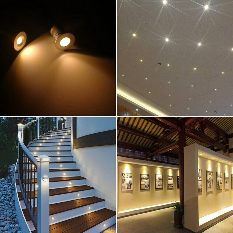 Motion Sensor Night Light, Stair Lights Indoor, Battery Operated Motion Activated Night Lights, LED Hallway Night Light