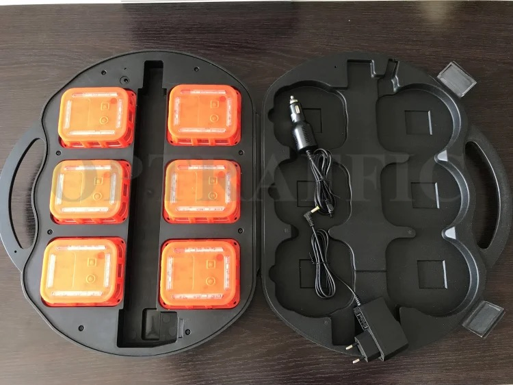 Hot Sale Magnetic Strobe Warning Light Road Flares Flashing Roadside LED Light
