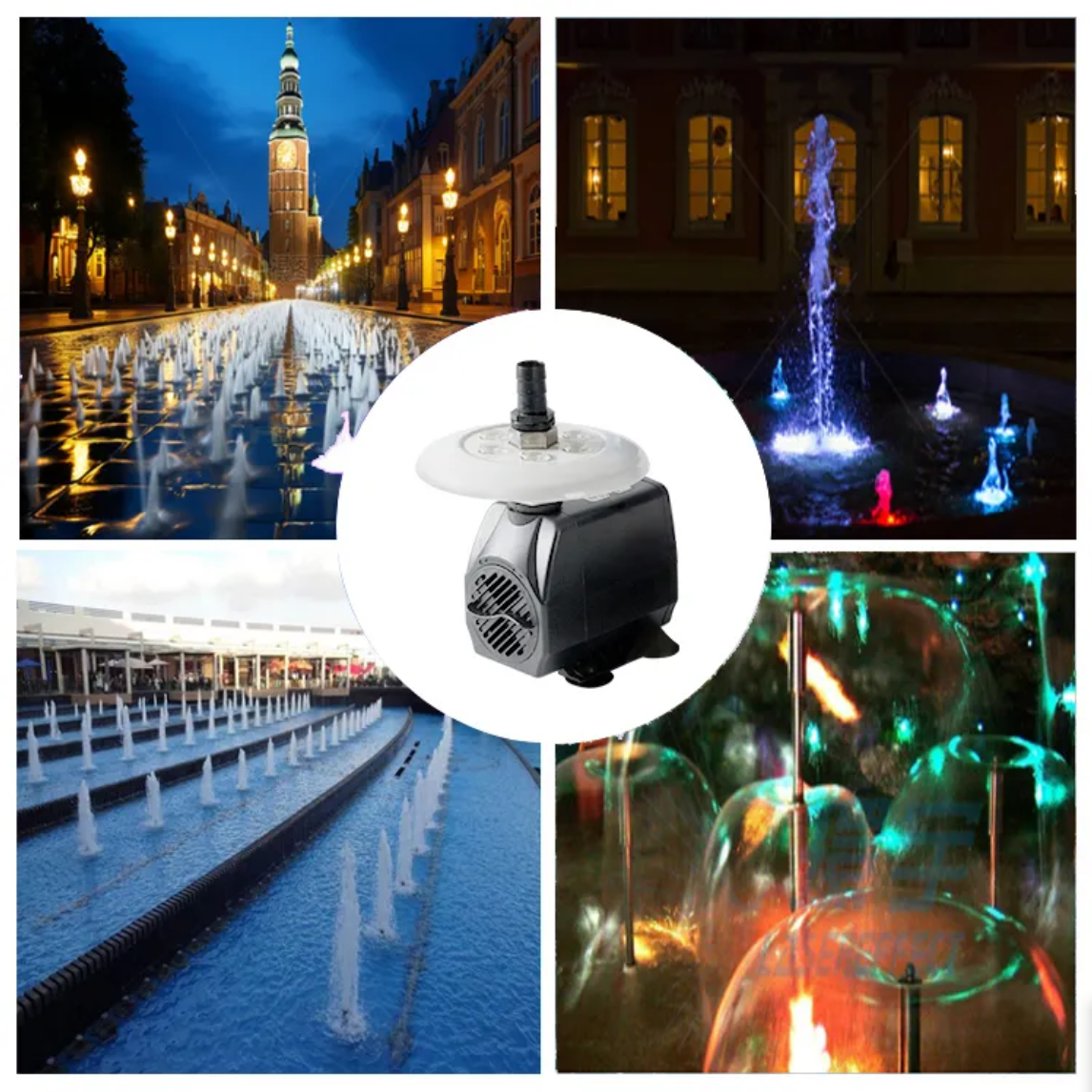 15W LED Fountain Water Landscape Lighting Swimming Ambient Lamp Multi RGB Color Changing Pump Pool Lights LED Underwater Light
