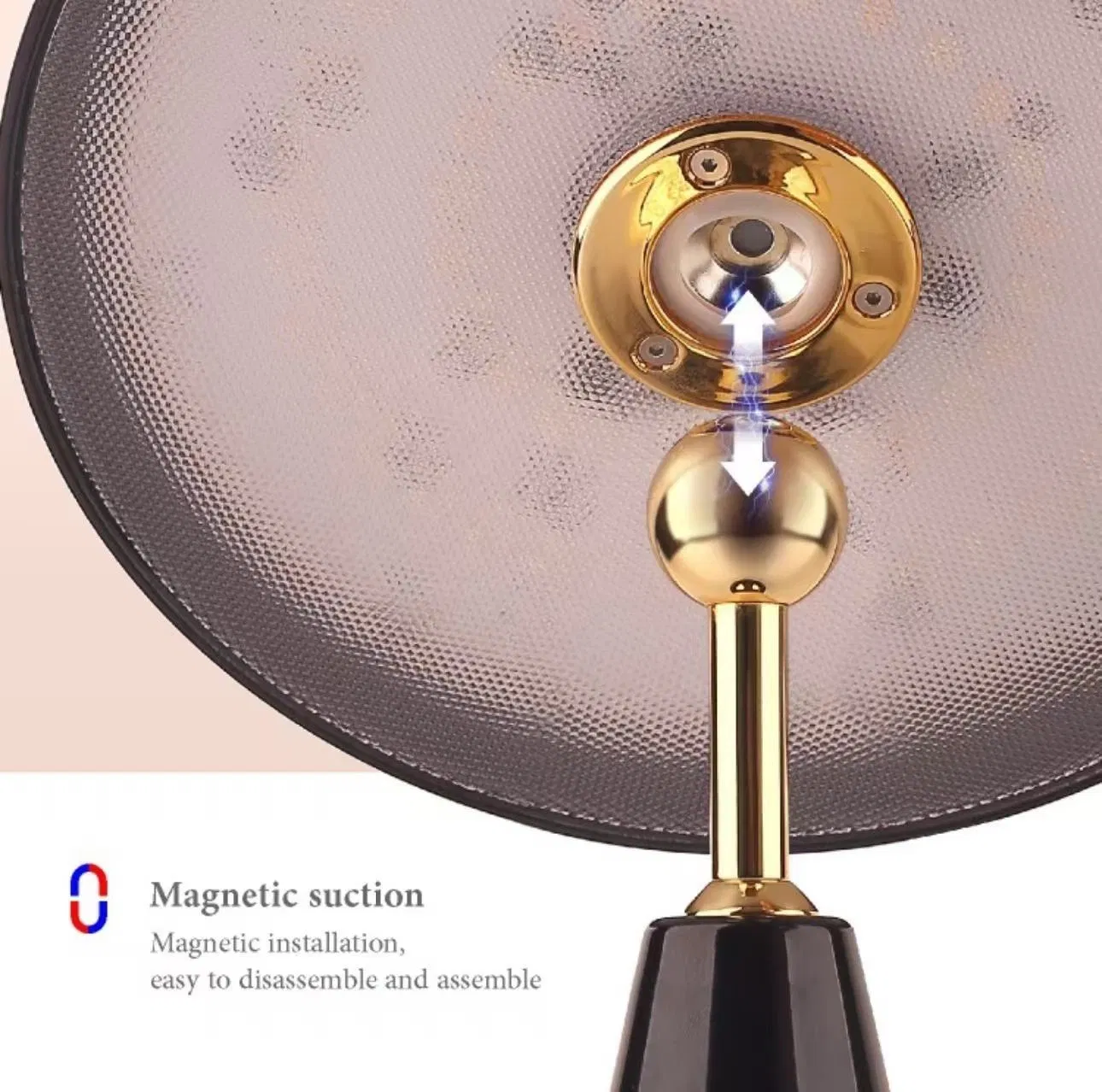 Versatile Magnetic LED Mushroom Lamp with Touch Control