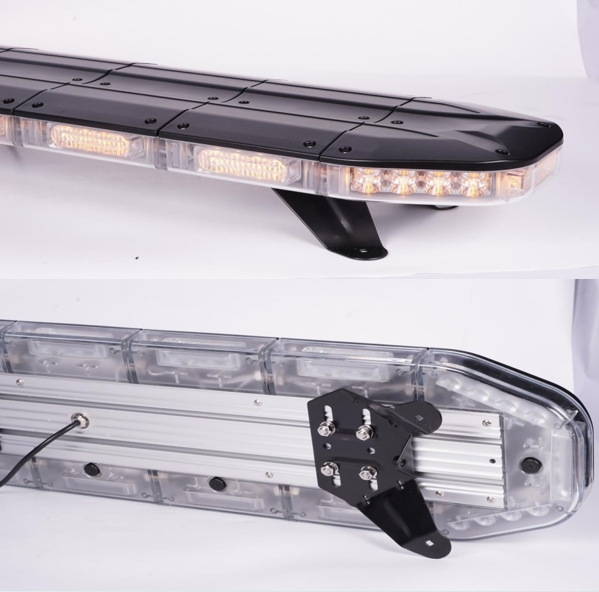 Wireless Remote Control Black Top 10 Functions 216W Emergency Vehicle Warning LED Light Bar