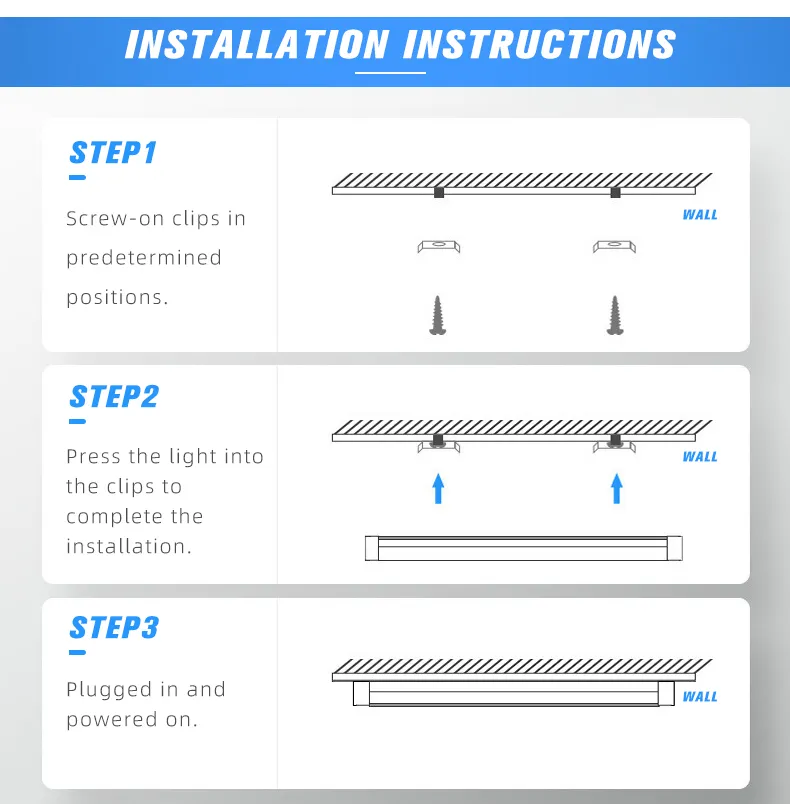 LED Batten Light Detail 9