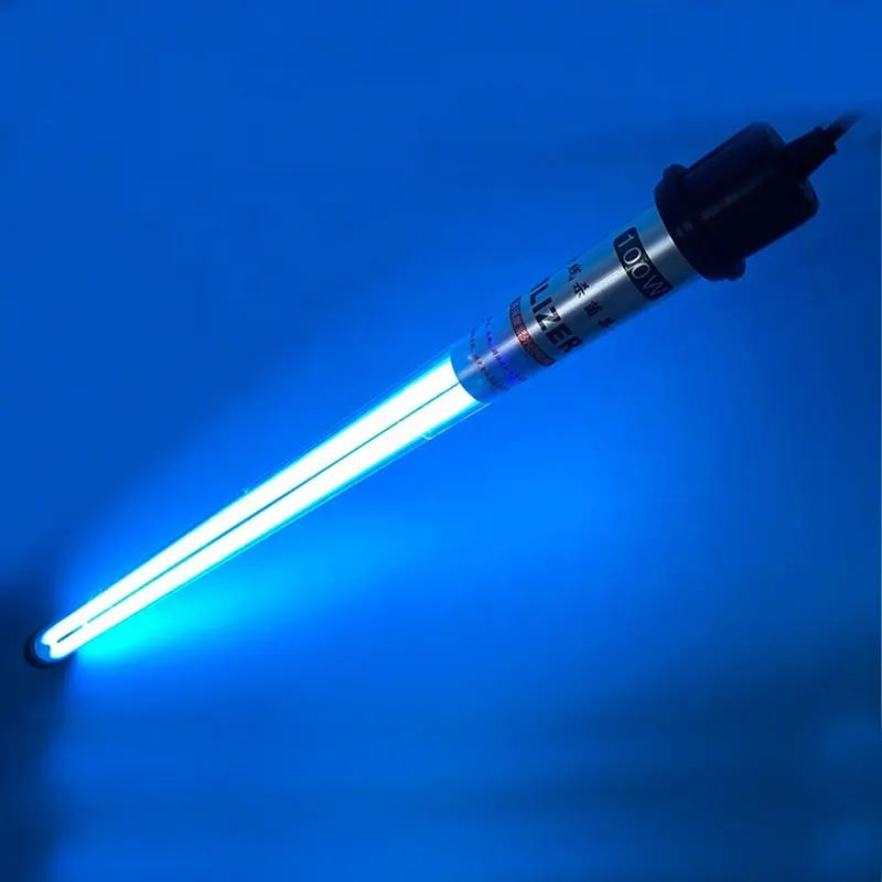Sailon Cuv-J15 Waterproof Semi Submersible UV Lamp 254nm Aquarium Ultraviolet Light 15W External Ballsat UVC Water Disinfection Lamp