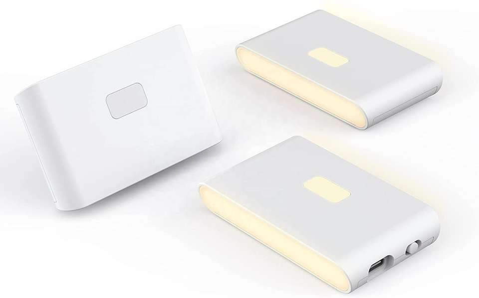 Smart Battery Operated Wall Light for Living Room PIR Human Sensor Beside Wall Mounted LED Bed Night Lamp