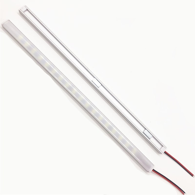 Aluminum Profile 12/24V Power Magnetic Guide Rail for LED Light Bar Cabinet DC Flexible Power Track