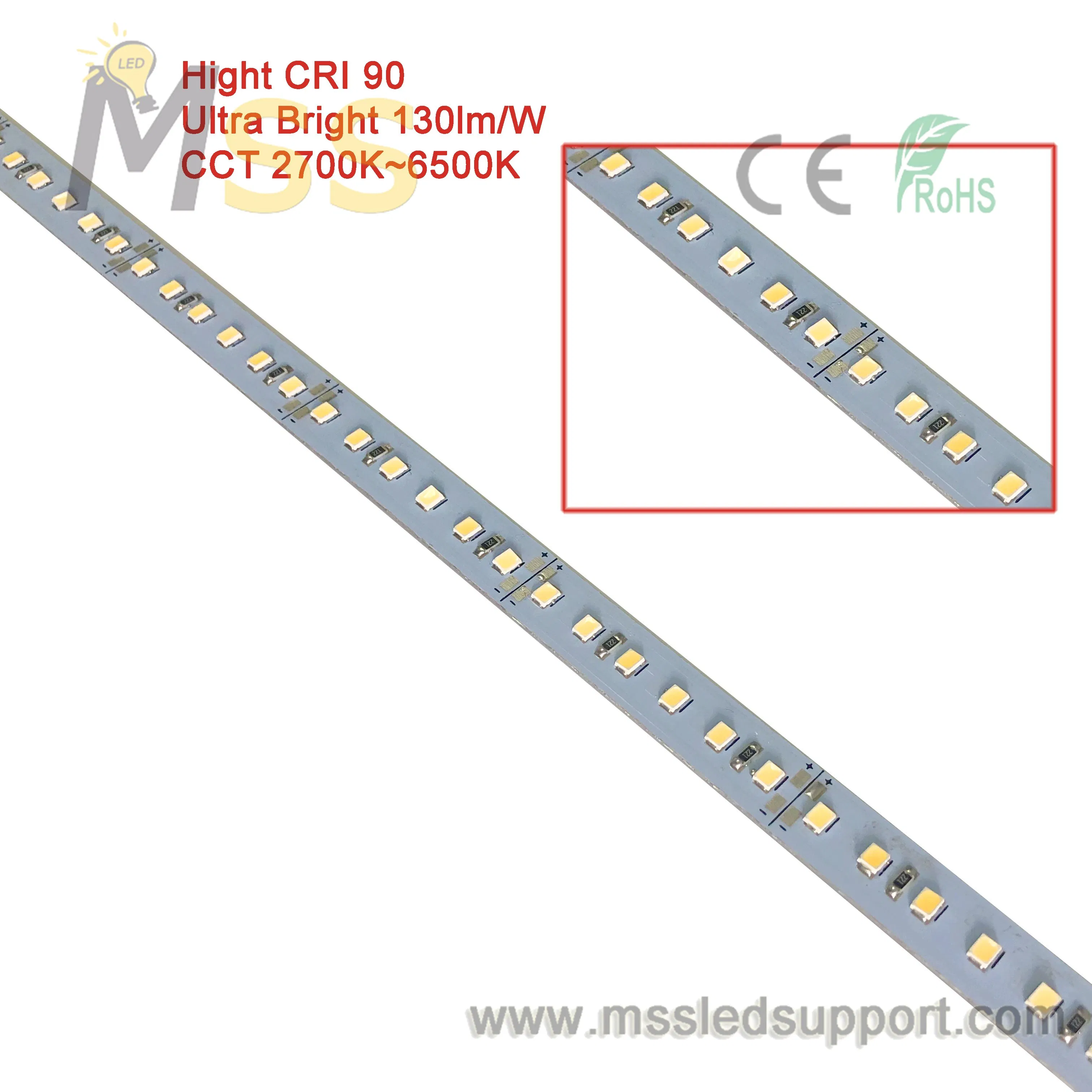 Hard Rigid 2835 5630 LED Strip DC12V 72LEDs 50cm 100cm LED Light Bar for Kitchen Under Cabinet Showcase