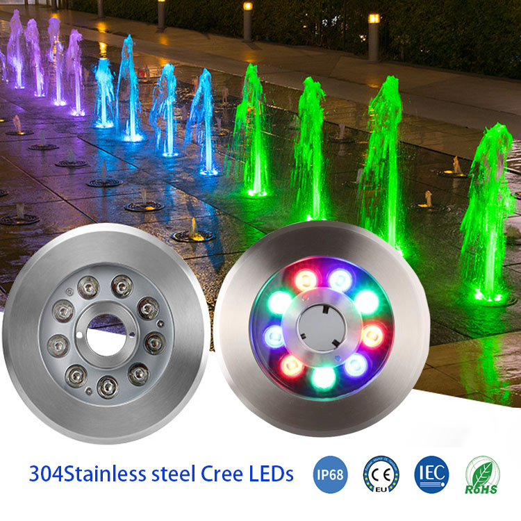 Water LED Nozzle Light