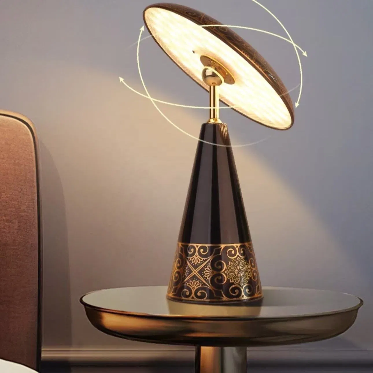 Versatile Magnetic LED Mushroom Lamp with Touch Control